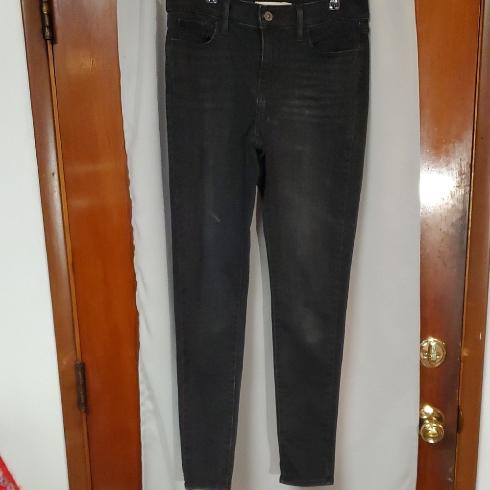 Signature by Levi Strauss Black Skinny Jeans 710 SuperSkinny - Picture 1 of 16